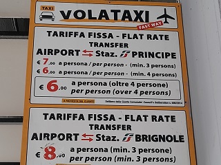 Genua Flughafen Volataxi