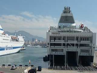 Genoa ferry port