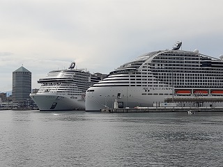 Genoa port MSC World Europa