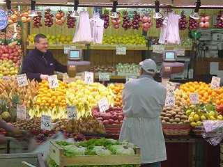 Genua Sehenswürdigkeiten Wochenmarkt