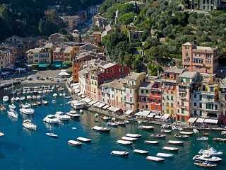 Italien Portofino Hafen