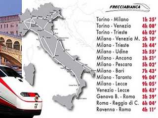 Frecciabianca Fahrplan