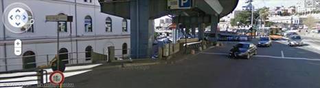 Genua Hafen Parkplatz Garage Ponte dei Mille Einfahrt Boccanegra