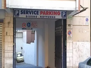 Roma garage stadio