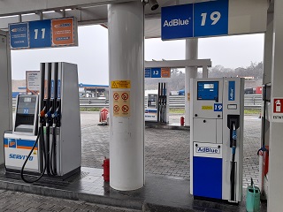 AdBlue Tankstelle Italien