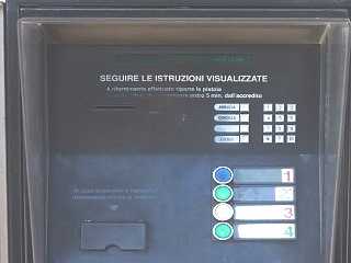 Tankautomat Italien