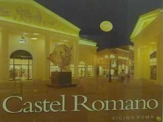 Outlet Italy Rome Castel Romano: Designer Outlet in Rome