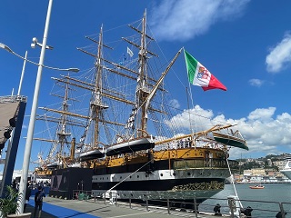 Foto: Sailing ship Amerigo Vespucci, © Stefan Radner Amerigo Vespucci